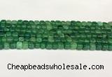 CAA5385 15.5 inches 6*7mm - 8*8mm nuggets agate gemstone beads