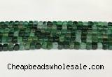 CAA5386 15.5 inches 6*7mm - 8*8mm nuggets agate gemstone beads