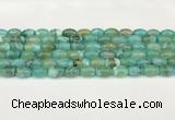 CAA5395 15.5 inches 8*12mm rice agate gemstone beads