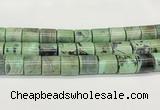 CAA5410 15.5 inches 15*15mm tube agate gemstone beads