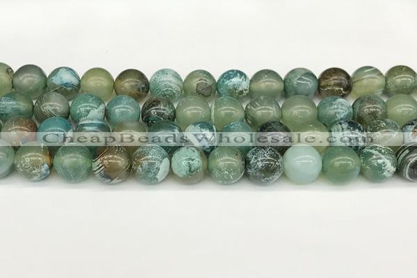 CAA5420 15.5 inches 12mm round agate gemstone beads