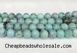 CAA5421 15.5 inches 14mm round agate gemstone beads