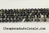 CAA5429 15.5 inches 10mm round agate gemstone beads