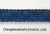 CAA5447 15.5 inches 8*12mm rice agate gemstone beads