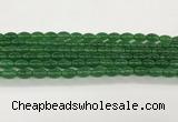 CAA5454 15.5 inches 8*12mm rice agate gemstone beads