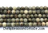 CAA6103 15.5 inches 10mm round chrysanthemum agate gemstone beads