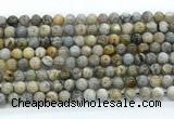 CAA6121 15.5 inches 6mm round bamboo leaf agate gemstone beads