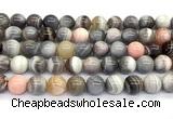 CAA6133 15 inches 10mm round Botswana agate beads wholesale