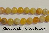 CAA87 15.5 inches 6mm round botswana agate gemstone beads