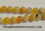 CAA88 15.5 inches 8mm round botswana agate gemstone beads