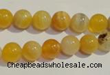 CAA90 15.5 inches 12mm round botswana agate gemstone beads