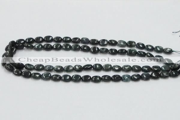 CAB126 15.5 inches 8*10mm oval moss agate gemstone beads wholesale