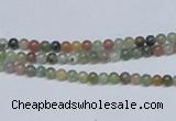 CAB429 15.5 inches 3mm round indian agate gemstone beads wholesale