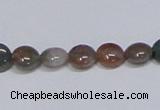 CAB448 15.5 inches 8mm flat round indian agate gemstone beads