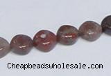 CAB450 15.5 inches 10mm rhombic indian agate gemstone beads