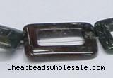 CAB471 15.5 inches 22*32mm rectangle indian agate gemstone beads