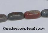 CAB473 15.5 inches 6*8*18mm cuboid indian agate gemstone beads