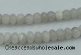 CAB900 15.5 inches 4*6mm rondelle natural crazy agate beads wholesale