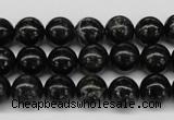 CAE04 15.5 inches 10mm round astrophyllite beads wholesale