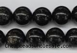 CAE06 15.5 inches 14mm round astrophyllite beads wholesale