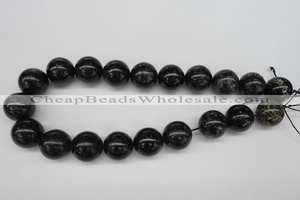 CAE09 15.5 inches 20mm round astrophyllite beads wholesale