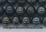 CAE121 15.5 inches 6mm round AB-color astrophyllite beads wholesale