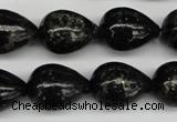 CAE23 15.5 inches 15*20mm teardrop astrophyllite beads wholesale