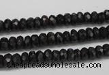 CAE31 15.5 inches 4*6mm faceted rondelle astrophyllite beads wholesale