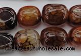 CAG1457 15.5 inches 13*18mm nuggets dragon veins agate beads