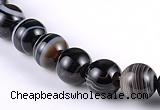 CAG147 Round 8mm madagascar agate gemstone beads Wholesale