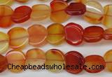 CAG1651 15.5 inches 11*12mm heart red agate gemstone beads