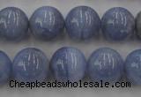 CAG2370 15.5 inches 14mm round blue lace agate beads wholesale