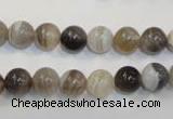 CAG2412 15.5 inches 8mm round Chinese botswana agate beads