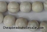 CAG3607 15.5 inches 16mm round natural crazy lace agate beads