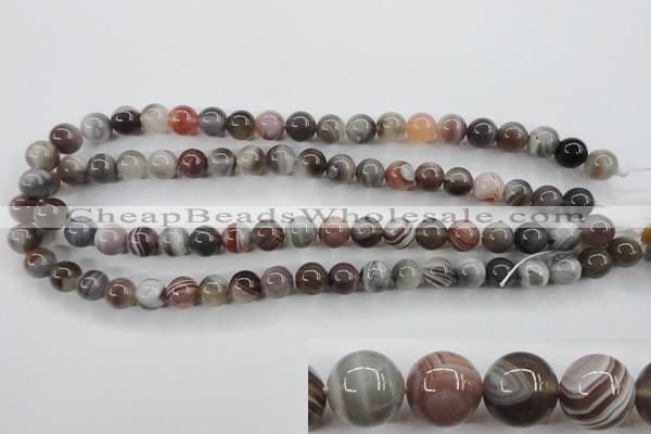 CAG3683 15.5 inches 10mm round botswana agate beads wholesale