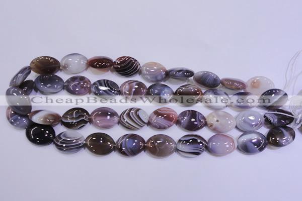 CAG4455 15.5 inches 15*20mm oval botswana agate beads wholesale