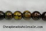 CAG449 15.5 inches 16mm round agate gemstone beads Wholesale