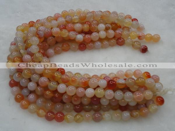 CAG455 15.5 inches 12mm round agate gemstone beads Wholesale