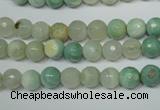 CAG4811 15 inches 6mm faceted round fire crackle agate beads