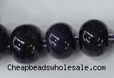 CAG5424 8*12mm – 20*30mm rondelle dragon veins agate beads