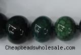 CAG5427 8*12mm – 20*30mm rondelle dragon veins agate beads