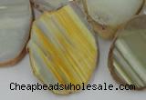 CAG5474 15.5 inches 16*22mm - 25*38mm freeform agate gemstone beads