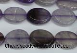 CAG5619 15 inches 13*16mm oval dragon veins agate beads wholesale