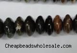 CAG5641 15 inches 7*14mm rondelle agate gemstone beads wholesale