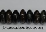 CAG5642 15 inches 8*17mm rondelle agate gemstone beads wholesale