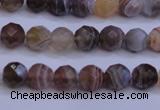 CAG5960 15.5 inches 6mm faceted round botswana agate beads wholesale