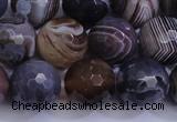 CAG5963 15.5 inches 12mm faceted round botswana agate beads wholesale