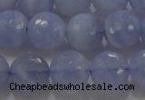 CAG5998 15.5 inches 10mm faceted round blue lace agate beads