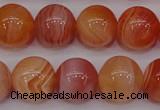 CAG6343 15 inches 10mm round red botswana agate beads wholesale