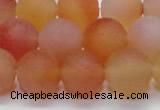 CAG6690 15 inches 8mm round multicolor pilates agate beads